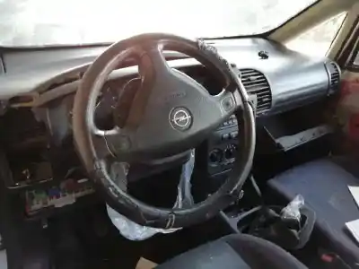 Scrapping Vehicle opel zafira a blue line of the year 2004 powered y20dth