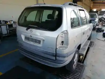 Scrapping Vehicle opel zafira a blue line of the year 2004 powered y20dth