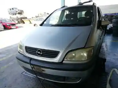 Scrapping Vehicle opel zafira a blue line of the year 2004 powered y20dth