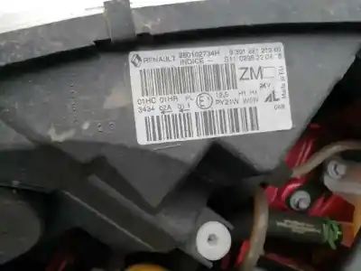 Véhicule à la ferraille renault captur zen de l'année 2016 alimenté k9k f6