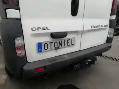 Scrapping Vehicle opel                                               vivaro a furgoneta (x83)                                                                                                                                                                                                                                   1.9 dti (f7)                                                                                                                                                                                                                                               of the year 2006 powered f9q u7