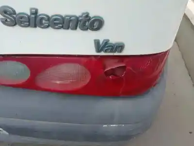 Здавання транспортного засобу fiat seicento (187) l.e. michael schumacher wm 2000 року 2000 потужний 176b2000