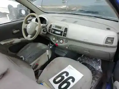 Veículo de Sucata nissan micra (k12e) 1.2 cat do ano 2004 alimentado cr12