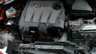 Veicolo di demolizione seat ibiza iv (6j5, 6p1) 1.6 tdi dell'anno 2009 alimentato cay
