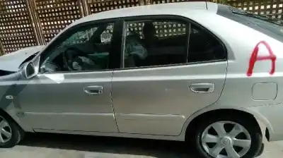 Veicolo di demolizione hyundai accent (lc) gls dell'anno 2003 alimentato g4e
