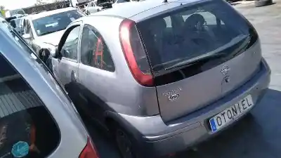 Scrapping Vehicle opel corsa c blue line of the year 2004 powered z14xep