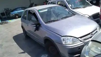 Scrapping Vehicle opel corsa c blue line of the year 2004 powered z14xep