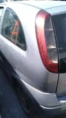 Scrapping Vehicle opel corsa c blue line of the year 2004 powered z14xep
