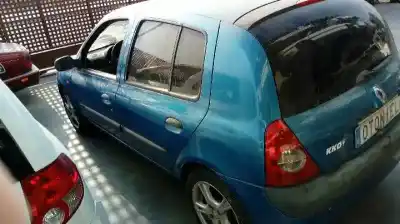Scrapping Vehicle RENAULT CLIO II FASE II (B/CB0) Authentique of the year 2001 powered K9K A7