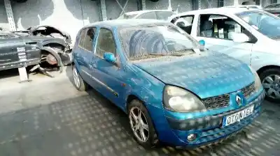 Scrapping Vehicle renault clio ii fase ii (b/cb0) authentique of the year 2001 powered k9k a7