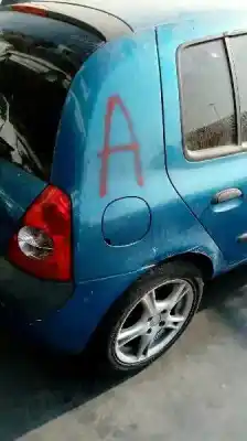 Scrapping Vehicle renault clio ii fase ii (b/cb0) authentique of the year 2001 powered k9k a7