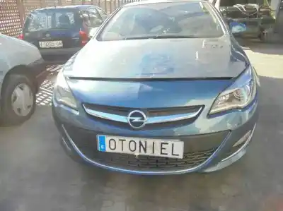 Scrapping Vehicle opel astra j lim. excellence of the year 2013 powered a17dts