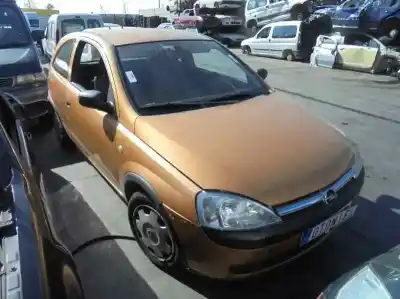 Veicolo di demolizione opel corsa c blue line dell'anno 2003 alimentato z12xe
