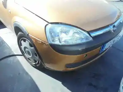 Veicolo di demolizione opel corsa c blue line dell'anno 2003 alimentato z12xe