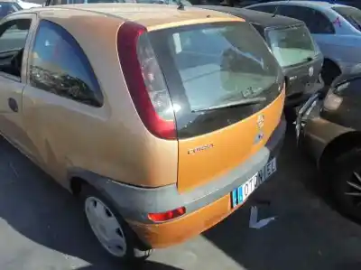 Veicolo di demolizione opel corsa c blue line dell'anno 2003 alimentato z12xe