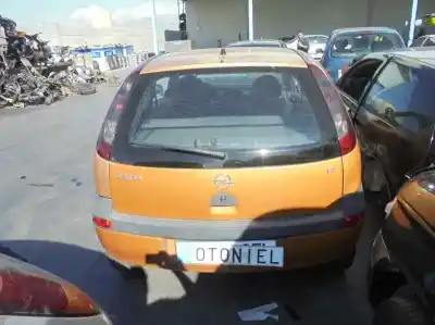Veicolo di demolizione opel corsa c blue line dell'anno 2003 alimentato z12xe
