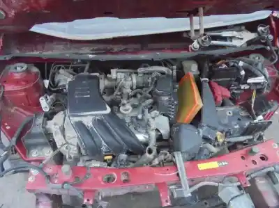 Scrapping Vehicle nissan note acenta of the year 2014 powered hr12de