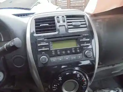 Verschrottungsfahrzeug nissan micra (k13) acenta des jahres 2016 angetrieben hr12
