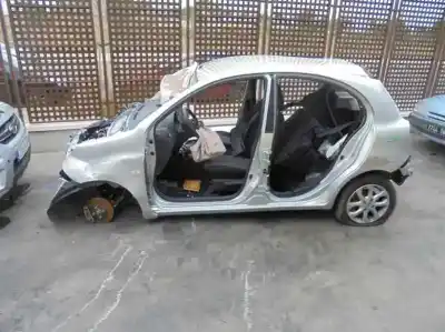 Verschrottungsfahrzeug nissan micra (k13) acenta des jahres 2016 angetrieben hr12