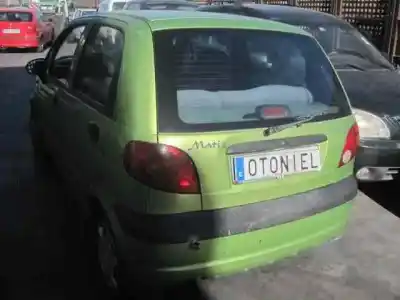 Veículo de Sucata daewoo matiz cd do ano 2003 alimentado f8cv
