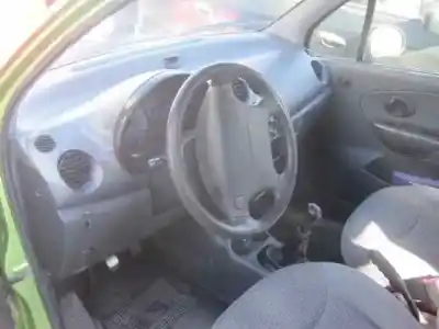 Veículo de Sucata daewoo matiz cd do ano 2003 alimentado f8cv