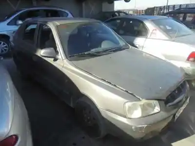 Scrapping Vehicle hyundai accent (lc) gl 4p of the year 2001 powered g4ea