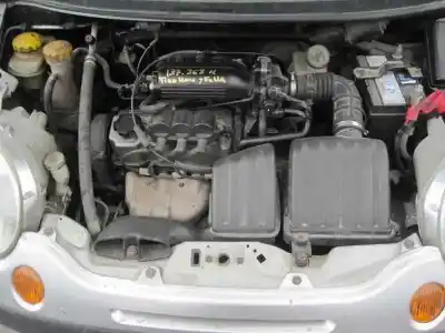 Veículo de Sucata daewoo matiz cd do ano 2003 alimentado f8cv