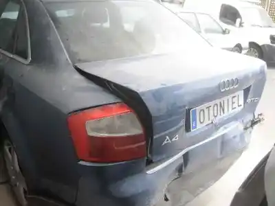 Утилизация автомобиля audi a4 berlina (8e) 1.9 tdi (96kw) года 2001 питание awx