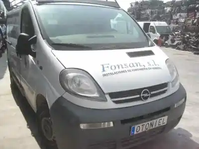 Scrapping Vehicle OPEL VIVARO Furgón 2.7t Corto of the year 2004 powered F9Q U7