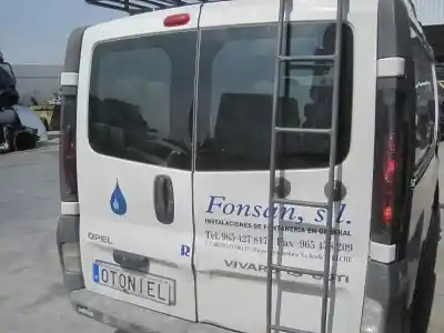 Здавання транспортного засобу opel vivaro furgón 2.7t corto року 2004 потужний f9q u7