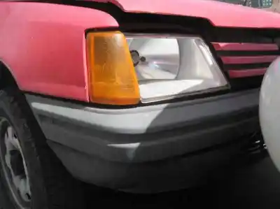 Véhicule à la ferraille peugeot 205 berlina 1.3 gasolina de l'année 1986 alimenté 1g1e