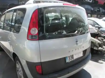 Scrapping Vehicle renault espace iv (jk0) 2.0 dynamique [2.0 ltr. - 110 kw dci diesel fap] of the year 2004 powered g9t742
