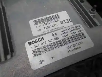 Vehículo de desguace renault kangoo dynamique del año 2013 con motor k9k b6