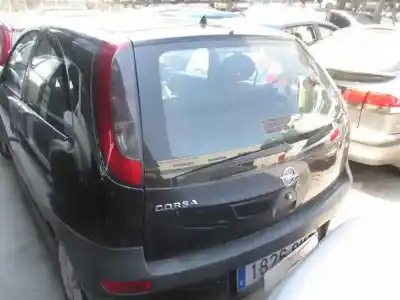 Veicolo di demolizione opel corsa c club dell'anno 2003 alimentato z12xe