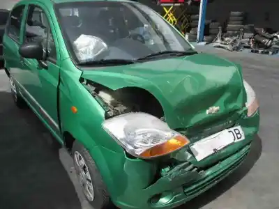Scrapping Vehicle chevrolet matiz se of the year 2006 powered b10s1