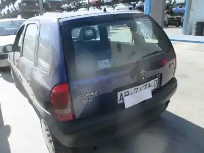 Veicolo di demolizione opel corsa b 1.5 diesel dell'anno 1995 alimentato x15d