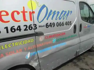 Утилизация автомобиля opel vivaro a furgoneta (x83) 1.9 dti (f7) года 2002 питание f9q u7