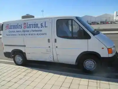 Veículo de Sucata ford transit, caja cerr. corto 95 ft 80 2.5 city - line do ano 1997 alimentado 4fb