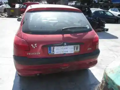Veicolo di demolizione peugeot 206 berlina 1.1 dell'anno 1999 alimentato hfz
