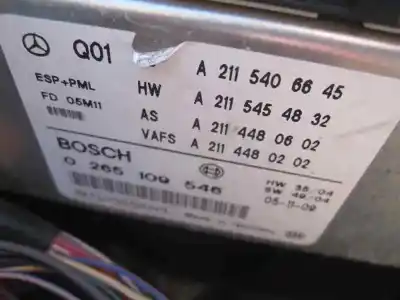 Veículo de Sucata mercedes-benz clase e (w211) berlina 3.0 cdi cat do ano 2005 alimentado om642920