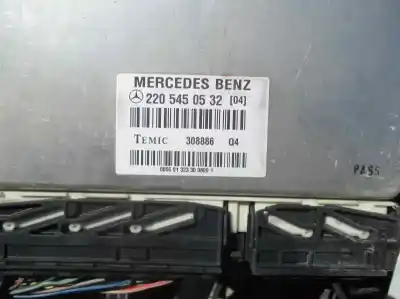 Утилизация автомобиля mercedes-benz clase s (w220) berlina 320 cdi (220.026) года 1999 питание om613.960