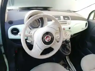 Veículo de Sucata fiat nuova 500 (150) lounge do ano 2014 alimentado 169a4000