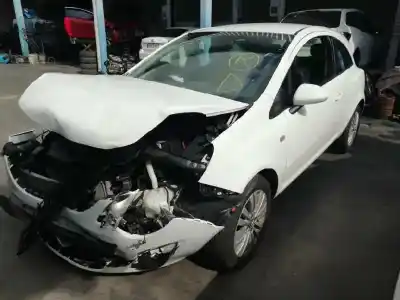 Scrapping Vehicle opel corsa d selective of the year 2014 powered a12xer