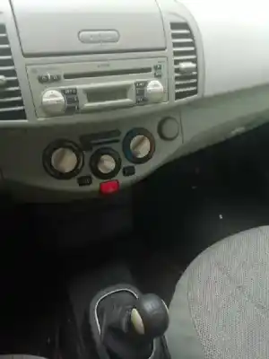 Scrapping Vehicle nissan micra (k12e) acenta of the year 2006 powered cr12