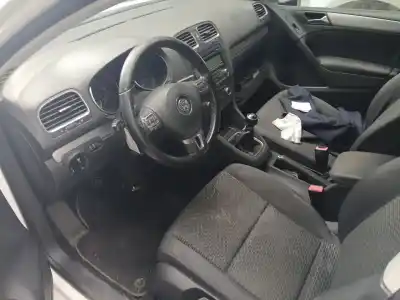 Sloopvoertuig volkswagen golf vi (5k1) 1.6 tdi van het jaar 2010 aangedreven cayc