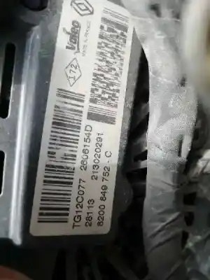 Veículo de Sucata renault megane iii sport tourer dynamique do ano 2013 alimentado h5f a4