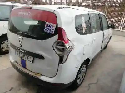 Véhicule à la ferraille DACIA LODGY Ambiance de l'année 2014 alimenté K9KC6