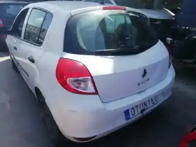 Scrapping Vehicle renault clio iii authentique of the year 2009 powered d4f d7