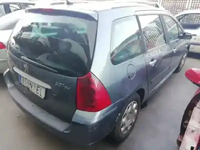 Sloopvoertuig peugeot 307 break/sw (s2) sw van het jaar 2007 aangedreven 9hx