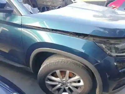 Veículo de Sucata skoda kodiaq sportline do ano 2019 alimentado dad